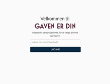 Tablet Screenshot of gavenerdin.dk